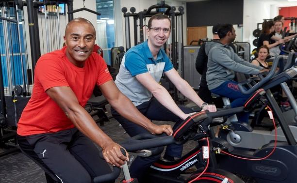 Mayor at Leisure Centre