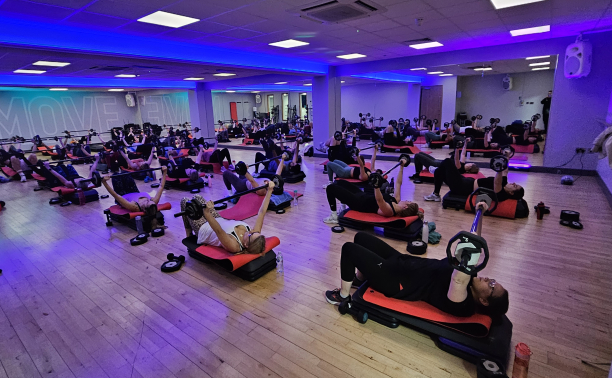 Body pump in studio open day 2024