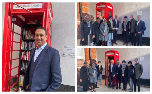 Gurdwara phonebox collage
