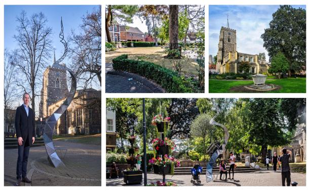 St mary s churchyard collage