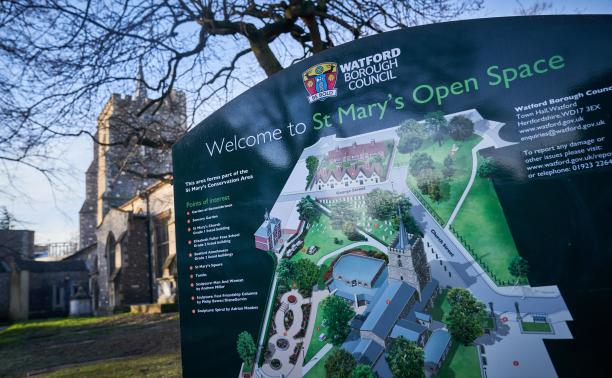 St Mary’s Churchyard set to benefit from improvements
