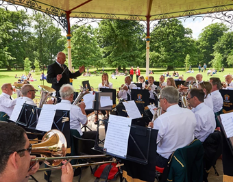 Bandstand at Cassiobury Park